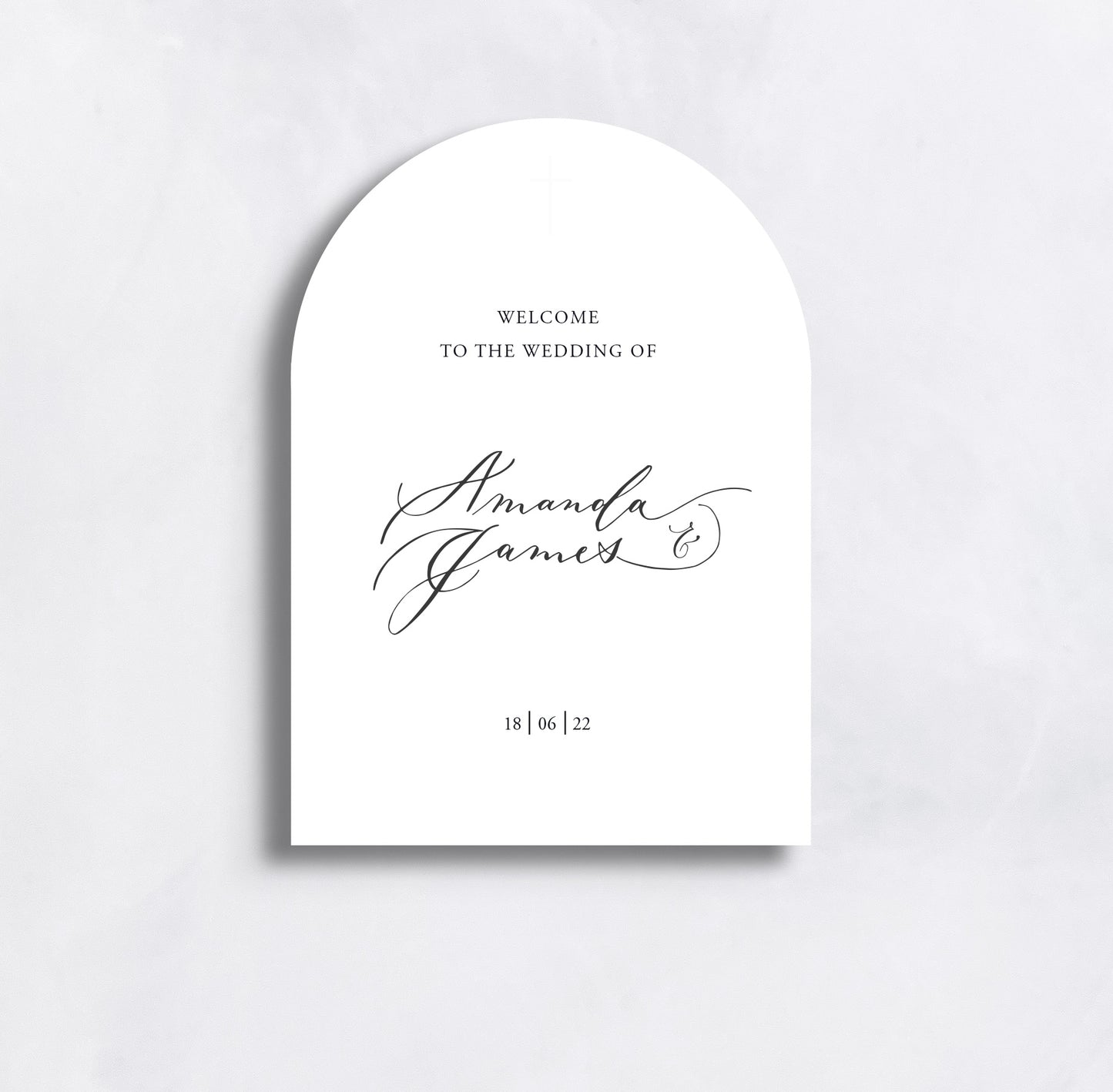 Amanda - Welcome Sign