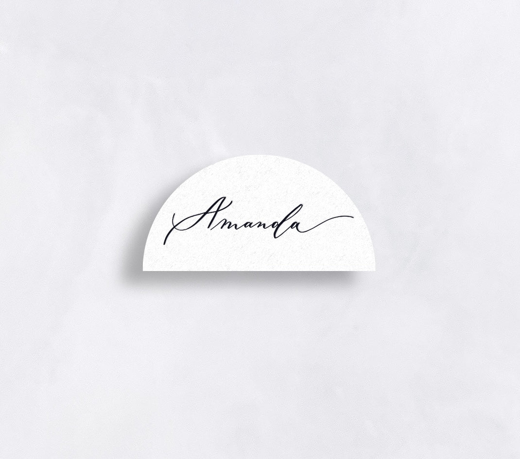 Amanda Luxe - Place Card