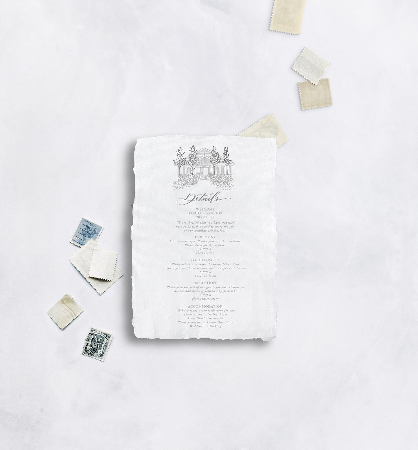 Heirloom Classic - Day-Of Details