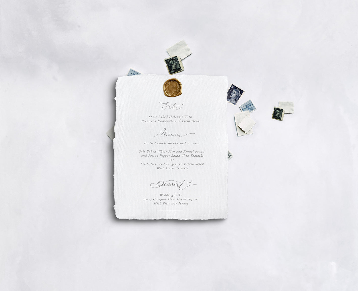 Heirloom Classic - Menu