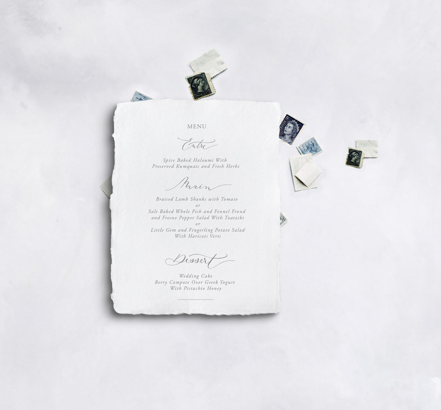 Heirloom Classic - Menu