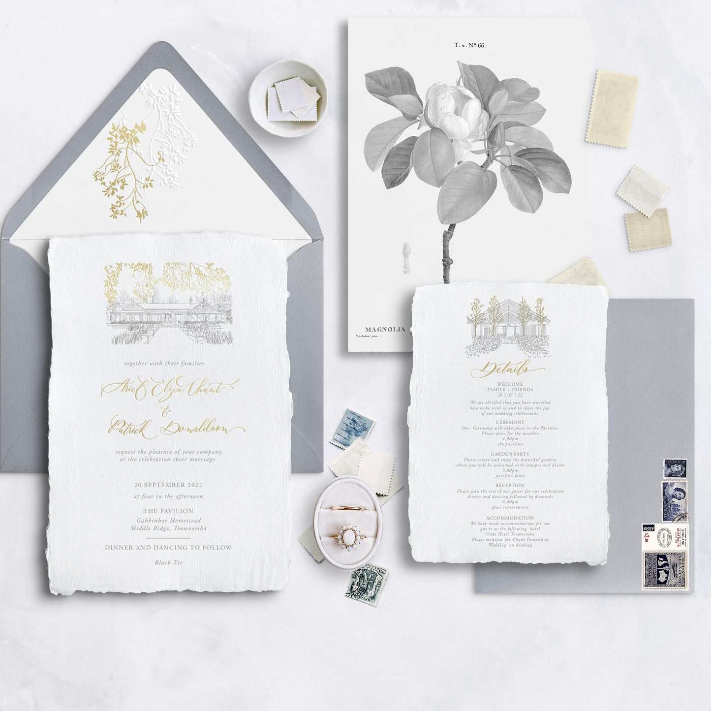 Heirloom Luxe - Wedding Invitation