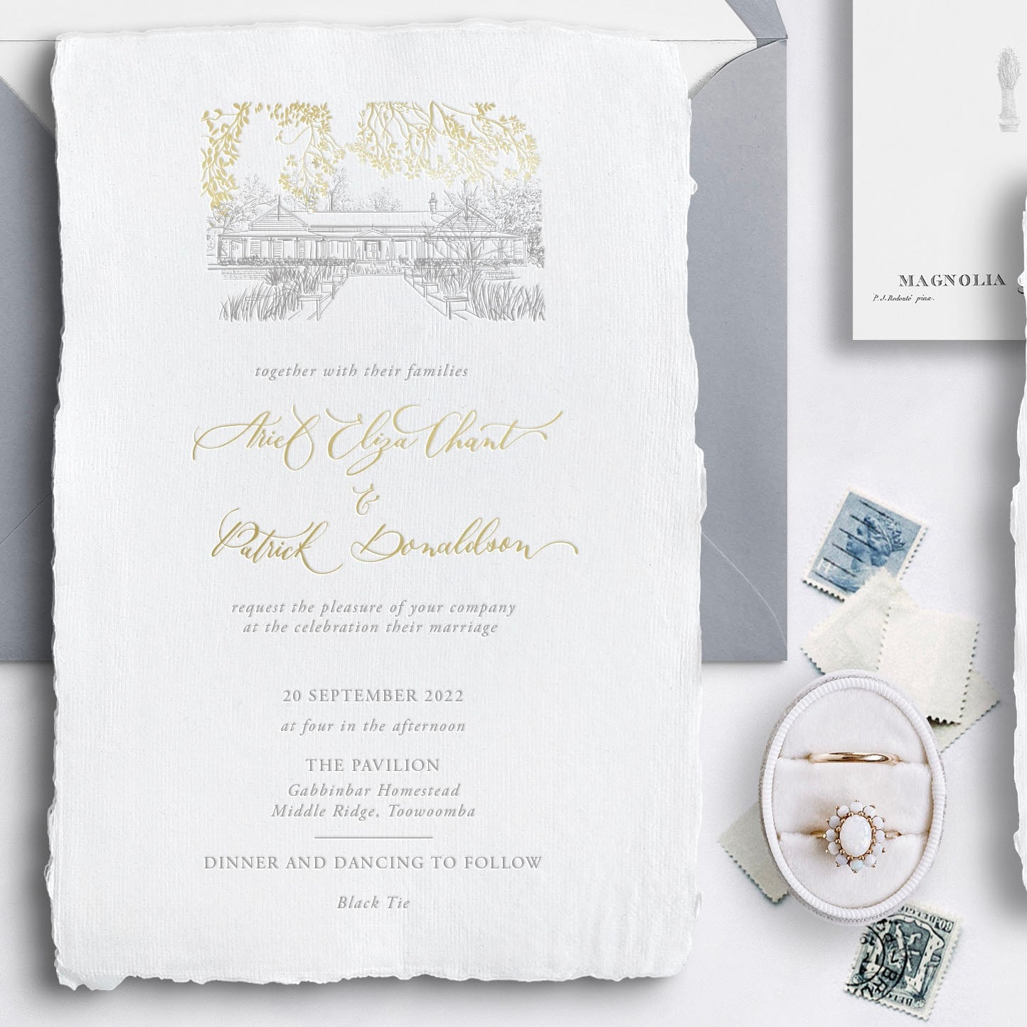 Heirloom Luxe - Wedding Invitation