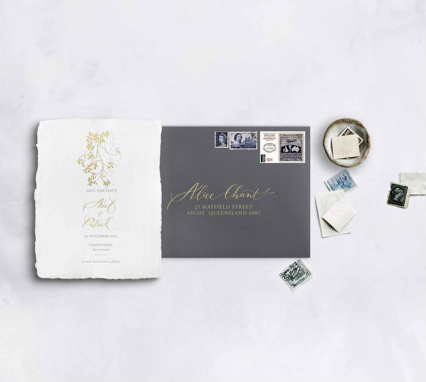 Heirloom Luxe - Save the Date