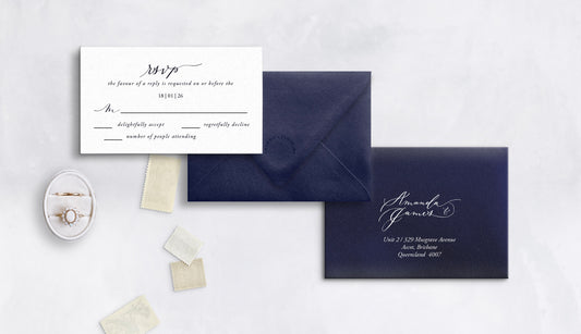 Amanda Luxe - RSVP Card